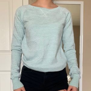 Glitter Mint Green Sweater